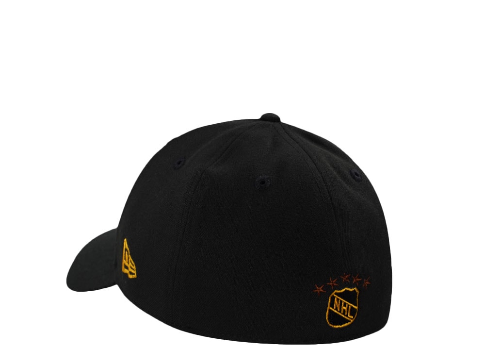 New Era Boston Bruins Classic Black Prime Edition 39Thirty Stretch Cap