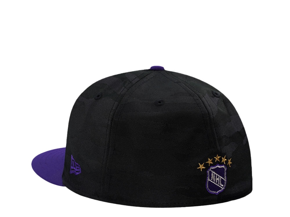 New Era Los Angeles Kings 25th Anniversary Black Two Tone Edition 59Fifty Fitted Cap