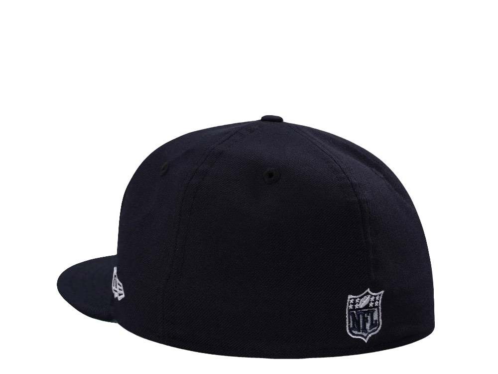 New Era New England Patriots Super Bowl XXXVI Wool Navy Throwback Edition 59Fifty Fitted Cap