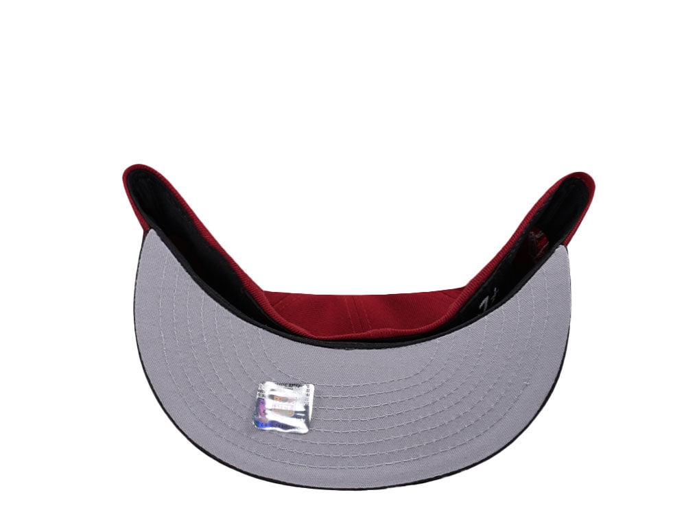 New Era Houston Texans 10th Anniversary Brick Satin Brim Edition 59Fifty Fitted Cap