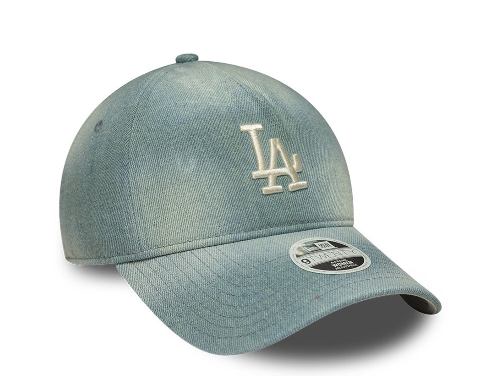 New Era Los Angeles Dodgers Denim 9Twenty A Frame Strapback Cap
