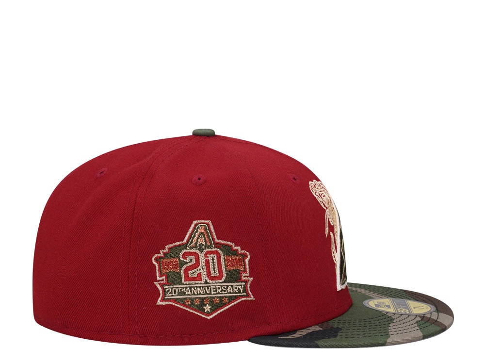 New Era Arizona Diamondbacks 20th Anniversary Brick Camo Two Tone Edition 59Fifty Fitted Cap