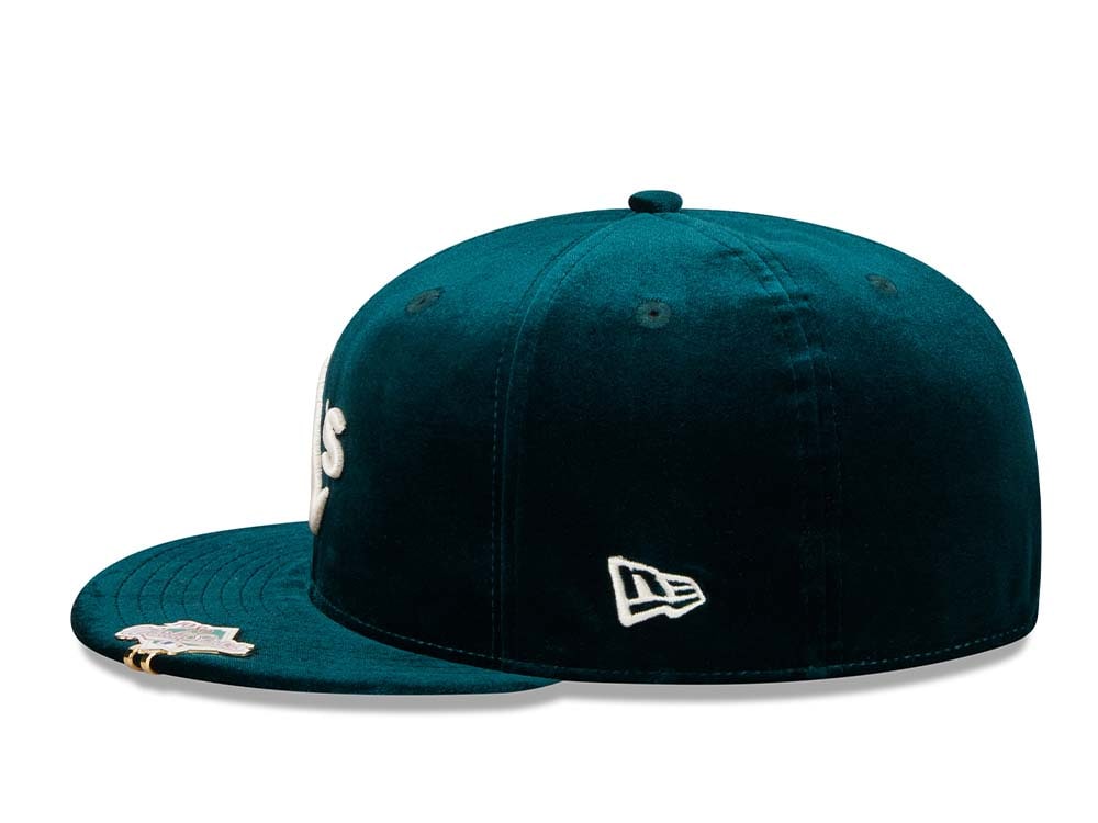 New Era Oakland Athletics 75th World Series Velvet 59Fifty Fitted Cap