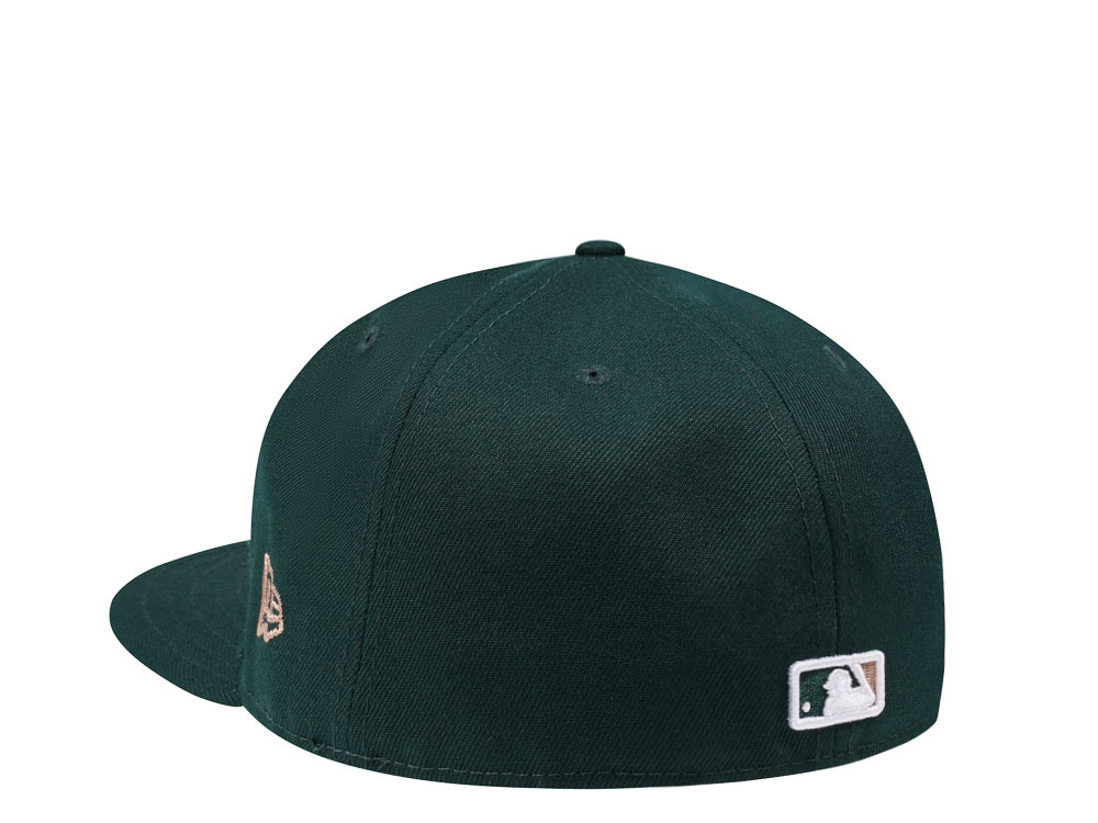 New Era St. Louis Cardinals Dark Green Beige Edition 59Fifty Fitted Cap