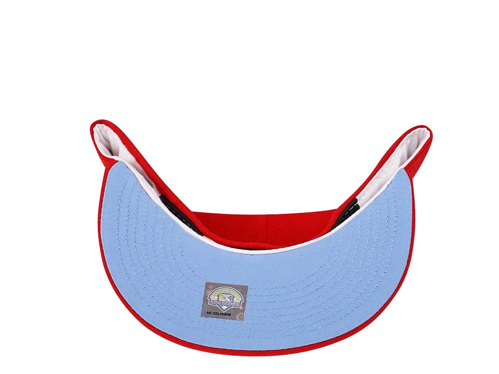 New Era Brooklyn Cyclones Red Glacier Blue Edition 59Fifty Fitted Cap