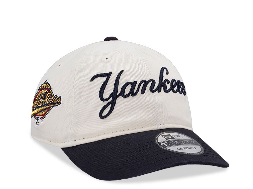 New Era New York Yankees World Series 1996 Chrome Two Tone Edition 9Twenty Strapback Cap