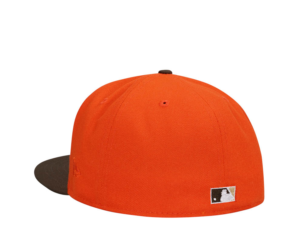 New Era Philadelphia Athletics World Series 1929 Orange Two Tone Edition 59Fifty Fitted Cap