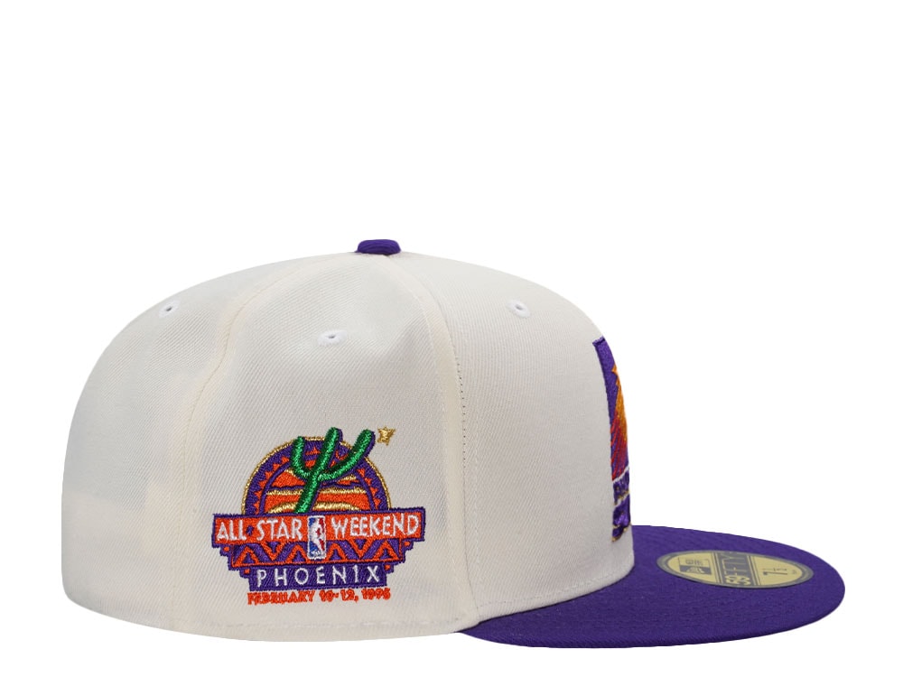 New Era Phoenix Suns All Star Game 1995 Chrome Edition 59Fifty Fitted Cap