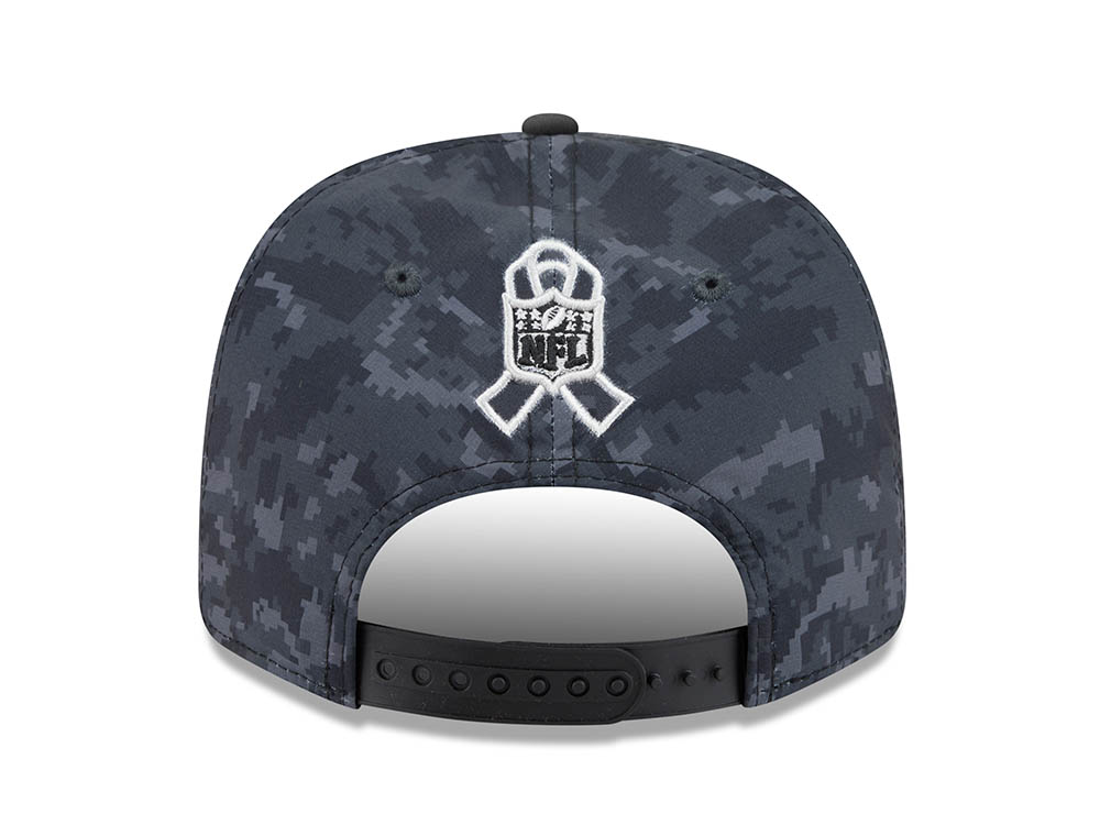 New Era Miami Dolphins NFL Salute to Service 2026 Digi Camo Black 9Seventy Stretch Snapback Cap