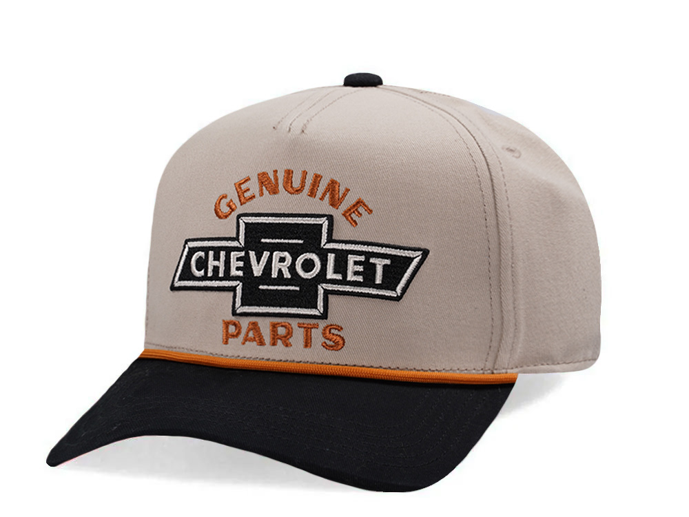American Needle Chevrolet Scottie Light Khaki Edition Snapback Cap