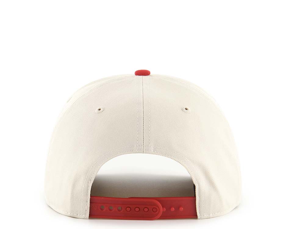 47Brand Georgia Bulldogs Natural Wave Hitch Snapback Cap