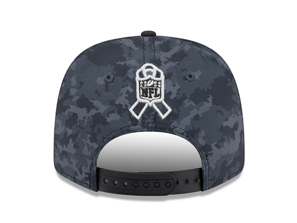 New Era Green Bay Packers NFL Salute to Service 2026 Digi Camo Black 9Seventy Stretch Snapback Cap