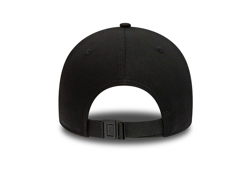 New Era Half Time Black 9Forty Strapback Cap
