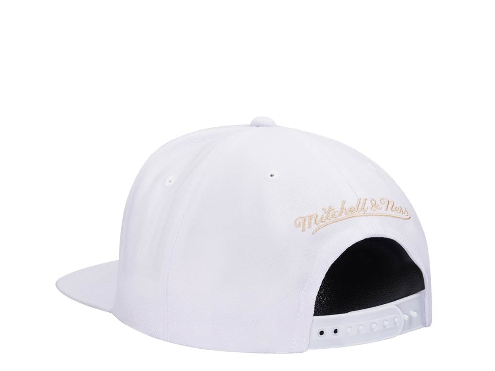 Mitchell & Ness San Jose Sharks 20th Anniversary Winter White Snapback Cap
