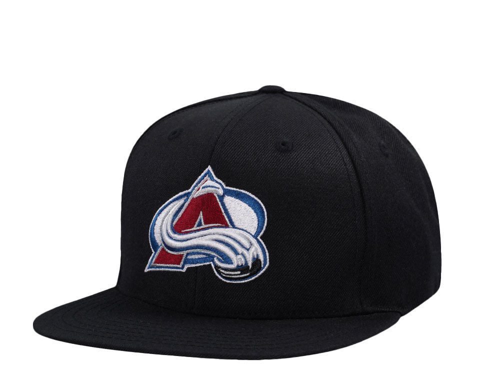 American Needle Colorado Avalanche Black Snapback Cap