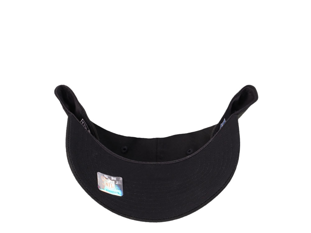 New Era Brooklyn Nets All Black 9Forty Snapback Cap