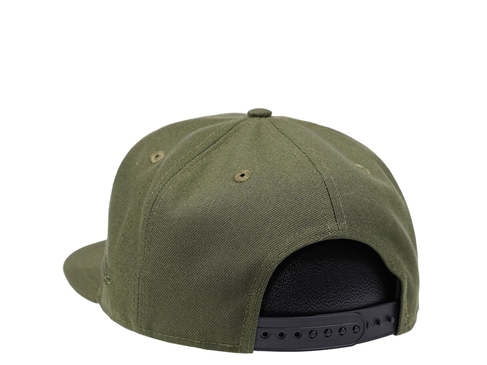 New Era Chicago Bulls Rifle Green Edition 9Fifty Snapback Cap