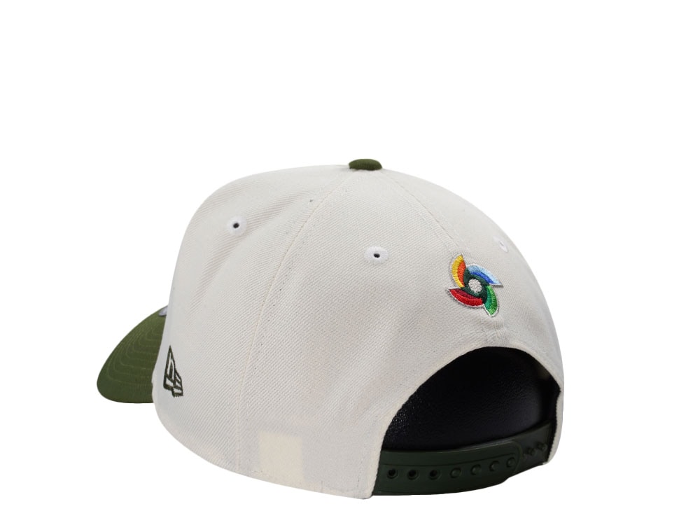 New Era Mexico World Baseball Classic Mexico Chrome Two Tone Edition 9Forty A Frame Snapback Cap