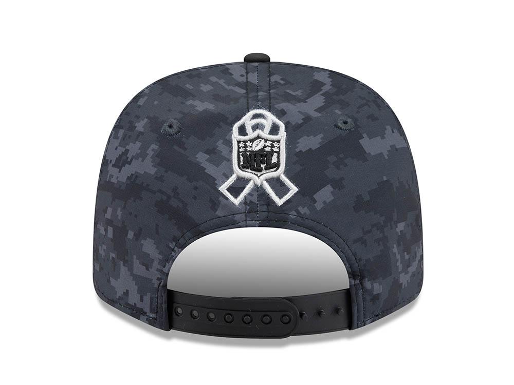 New Era New Orleans Saints NFL Salute to Service 2026 Digi Camo Black 9Seventy Stretch Snapback Cap