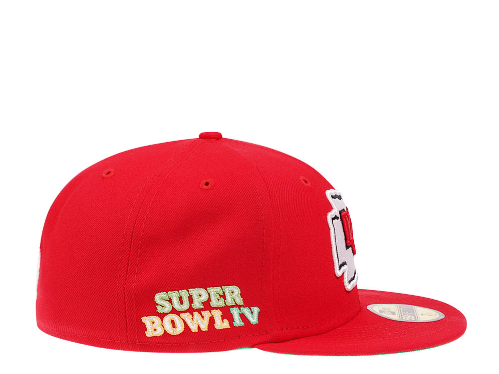 New Era Kansas City Chiefs Citruspop Patch Super Bowl IV 59fifty Fitted Cap