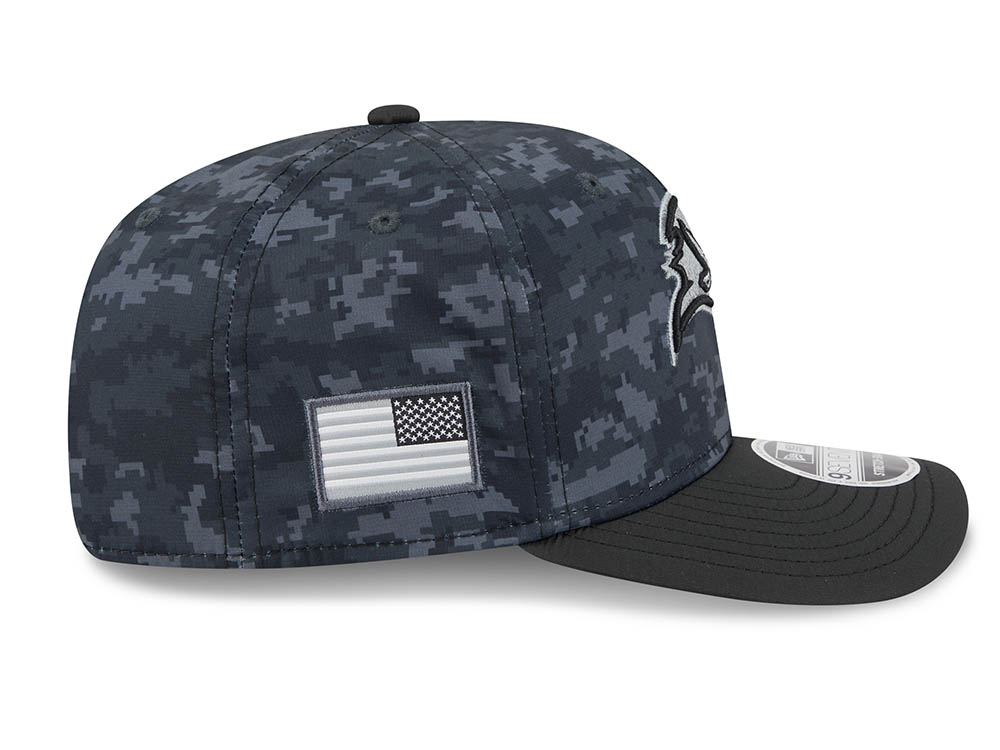New Era Tampa Bay Buccaneers NFL Salute to Service 2026 Digi Camo Black 9Seventy Stretch Snapback Cap