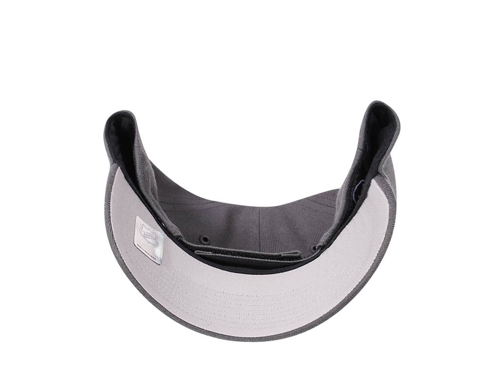 47Brand Chicago Blackhawks Gray Classic Strapback Cap