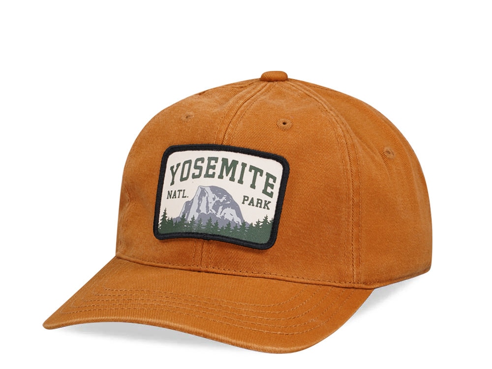 American Needle Yosemite NP Hepcat Brown Casual Strapback Cap