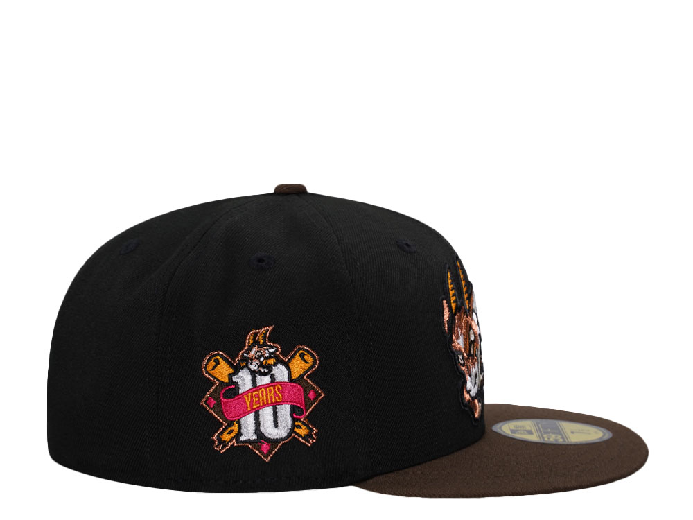 New Era Hartford Yard Goats 10th Anniversary Dunkin Park Prime Two Tone Edition 59Fifty Fitted Cap