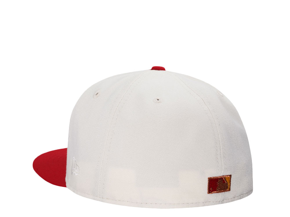 New Era St. Louis Cardinals World Champions Chrome Throwback Two Tone Edition 59Fifty Fitted Cap