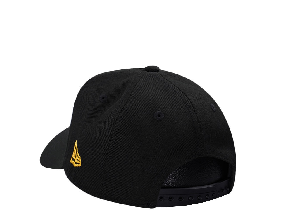 New Era Pittsburgh Pirates Black Prime Edition 9Forty A Frame Snapback Cap