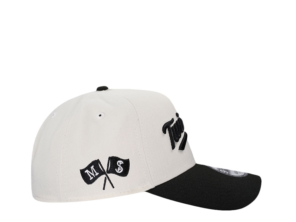New Era Minnesota Twins Twin Cities Chrome Two Tone Edition 9Forty A Frame Snapback Cap