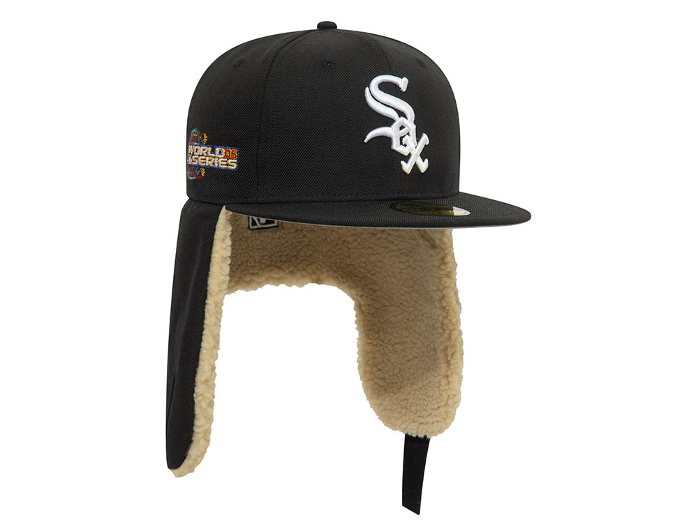 New Era Chicago White Sox World Series 2005 Edition Black 59Fifty Dogear Fitted Cap