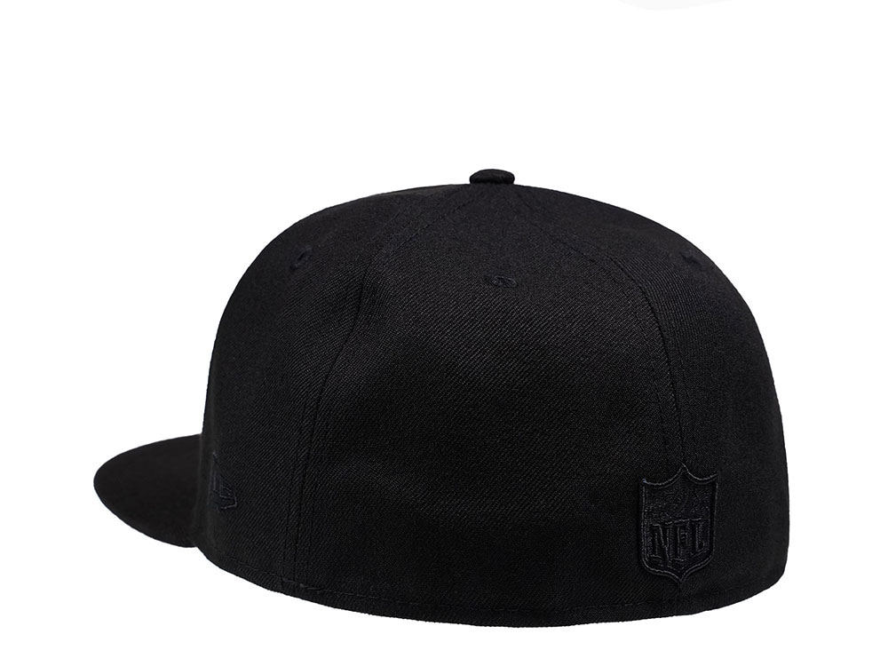 New Era Buffalo Bills Black on Black Edition 59Fifty Fitted Cap