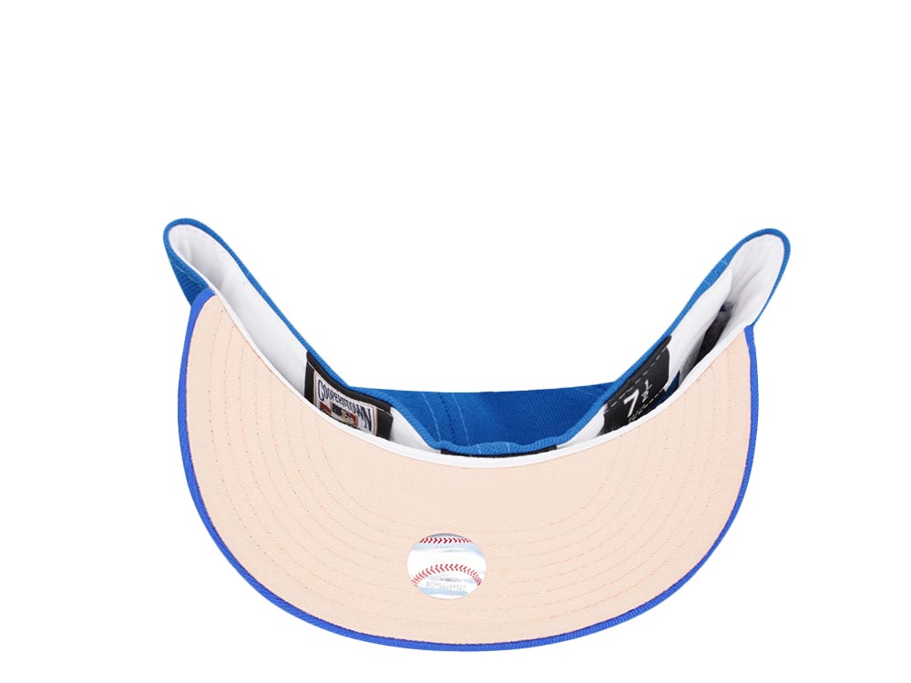 New Era Florida Marlins Inaugural Year 1993 Sneaky Blue Peach Two Tone Edition 59Fifty Fitted Cap