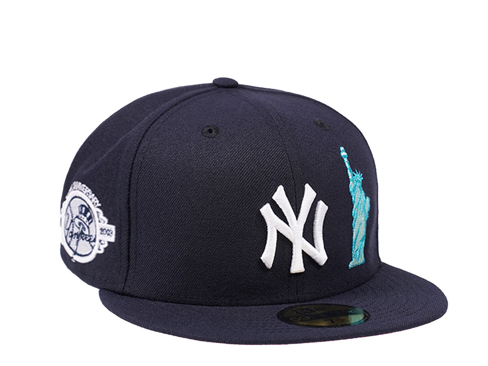 New Era New York Yankees NYC Icons 100th Anniversary Pink Edition 59Fifty Fitted Cap