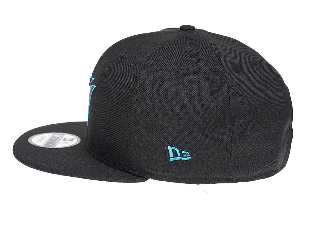 New Era Miami Marlins Black Edition 9Fifty Snapback Cap