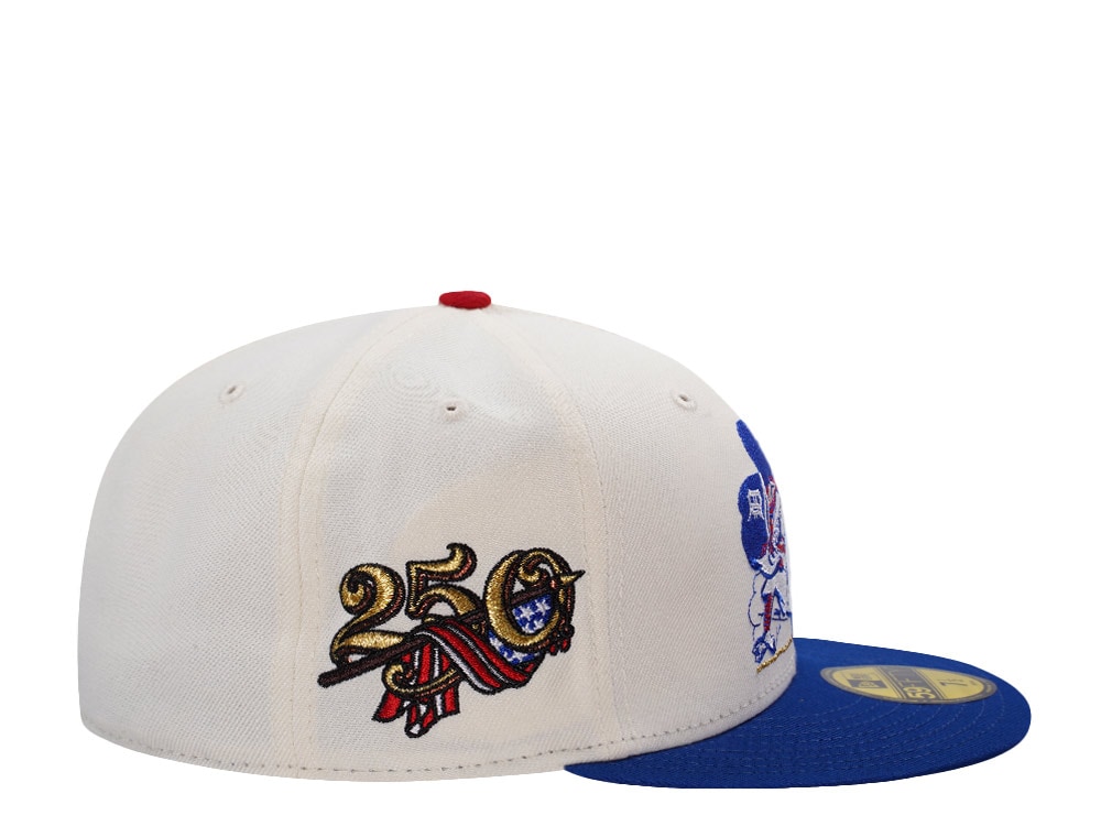 New Era Detroit Tigers 250th Anniversary Chrome Two Tone Edition 59Fifty Fitted Cap