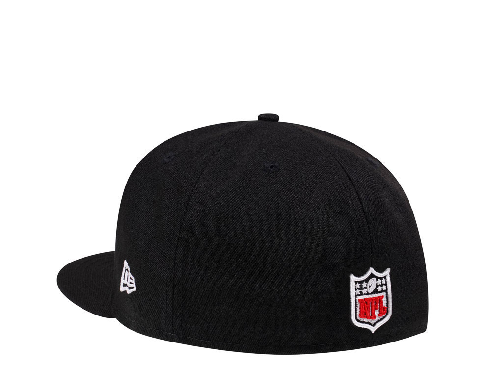 New Era Indianapolis Colts Black Crimson Collection 59Fifty Fitted Cap