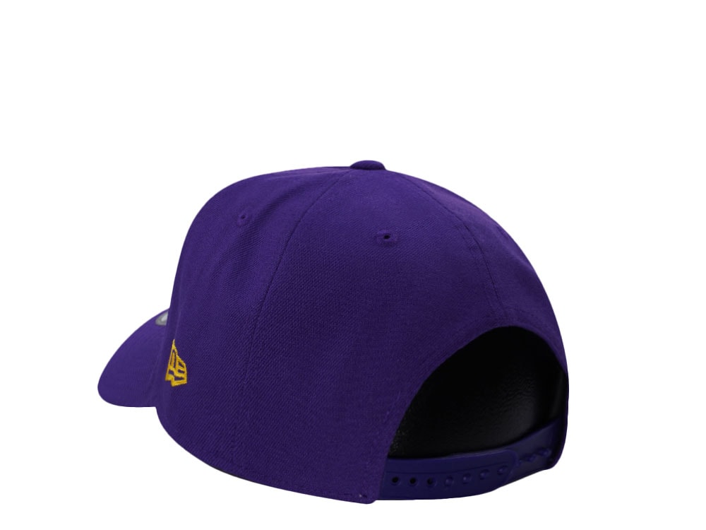 New Era Los Angeles Lakers NBA Finals 2000 Purple Prime Edition 9Fifty A Frame Snapback Cap