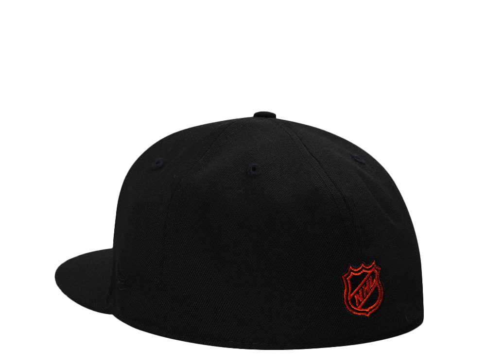 New Era Philadelphia Flyers 50th Anniversary Black Prime Edition 59Fifty Fitted Cap