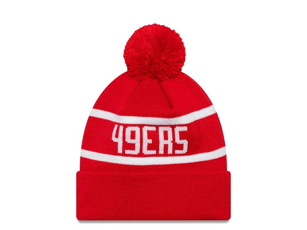 New Era San Francisco 49ers On The Cuff Jake Red Mütze