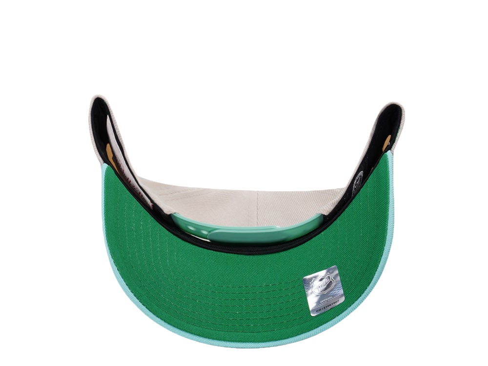 Mitchell & Ness Seattle Kraken Chrome Two Tone Pro Crown Fit Snapback Cap
