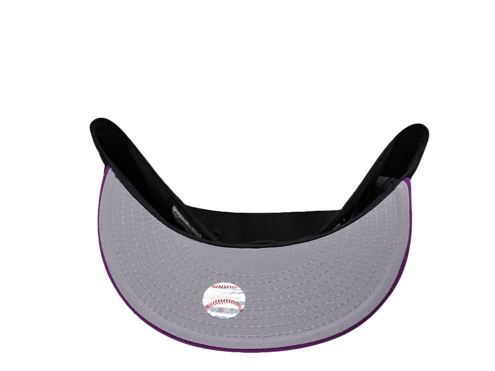 New Era Baltimore Orioles 30th Anniversary Metallic Plum Two Tone Edition 59Fifty Fitted Cap
