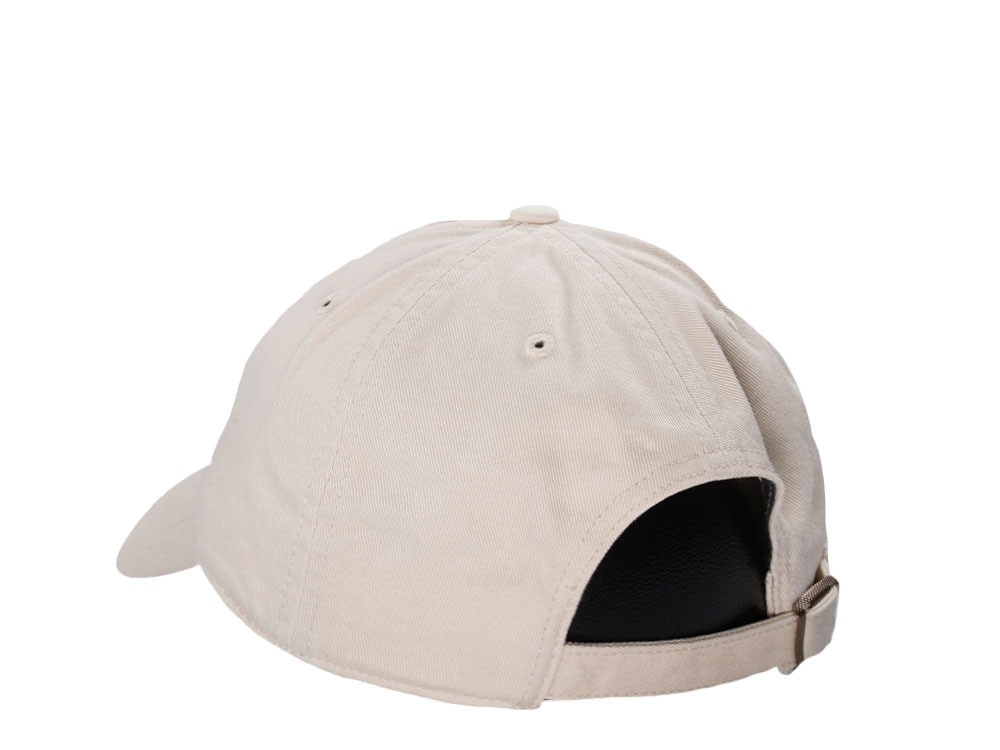47Brand New York Yankees Natural Apricot Logo Clean up Strapback Cap