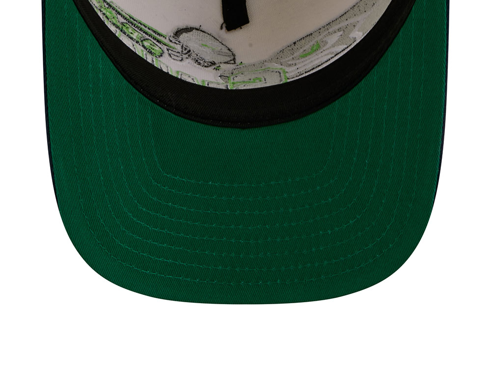 New Era Seattle Seahawks 1976 Classic Chrome Edition 9Fifty A Frame Snapback Cap