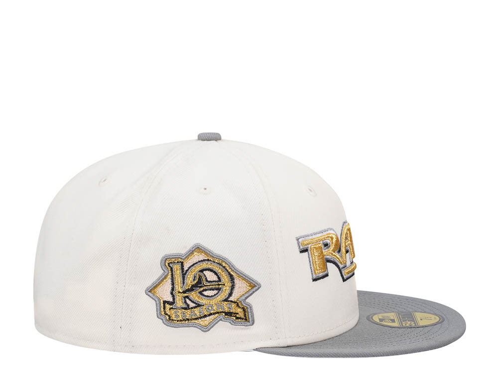 New Era Tampa Bay Rays 10 Seasons Chrome Prime Two Tone Edition 59Fifty Fitted Cap