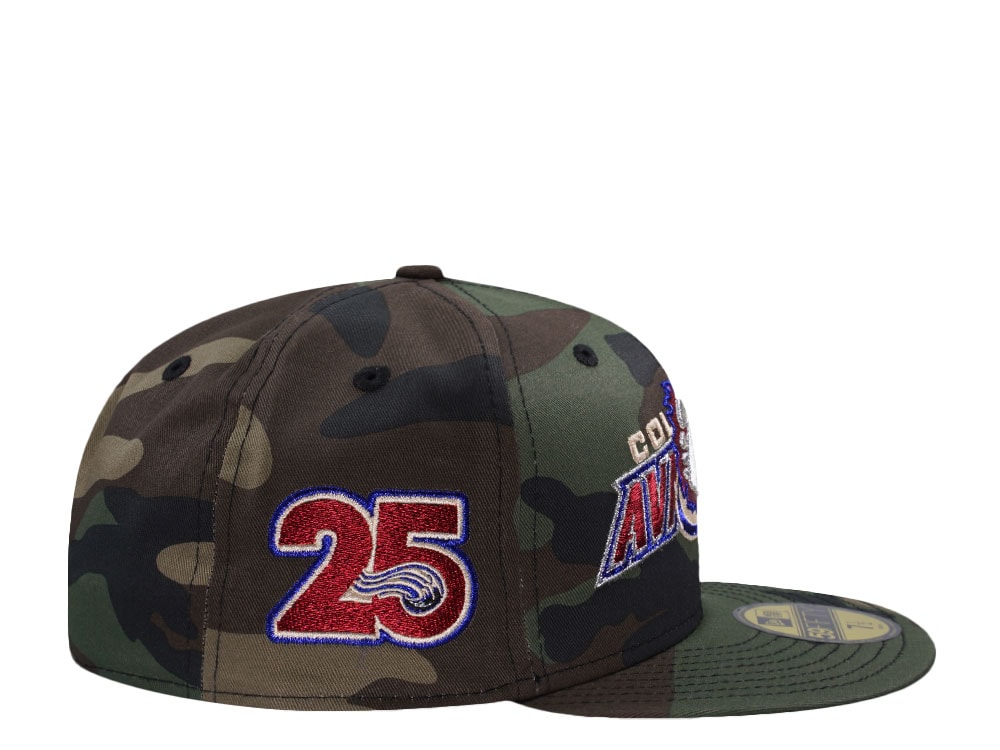 New Era Colorado Avalanche 25th Anniversary Camo Prime Edition 59Fifty Fitted Cap