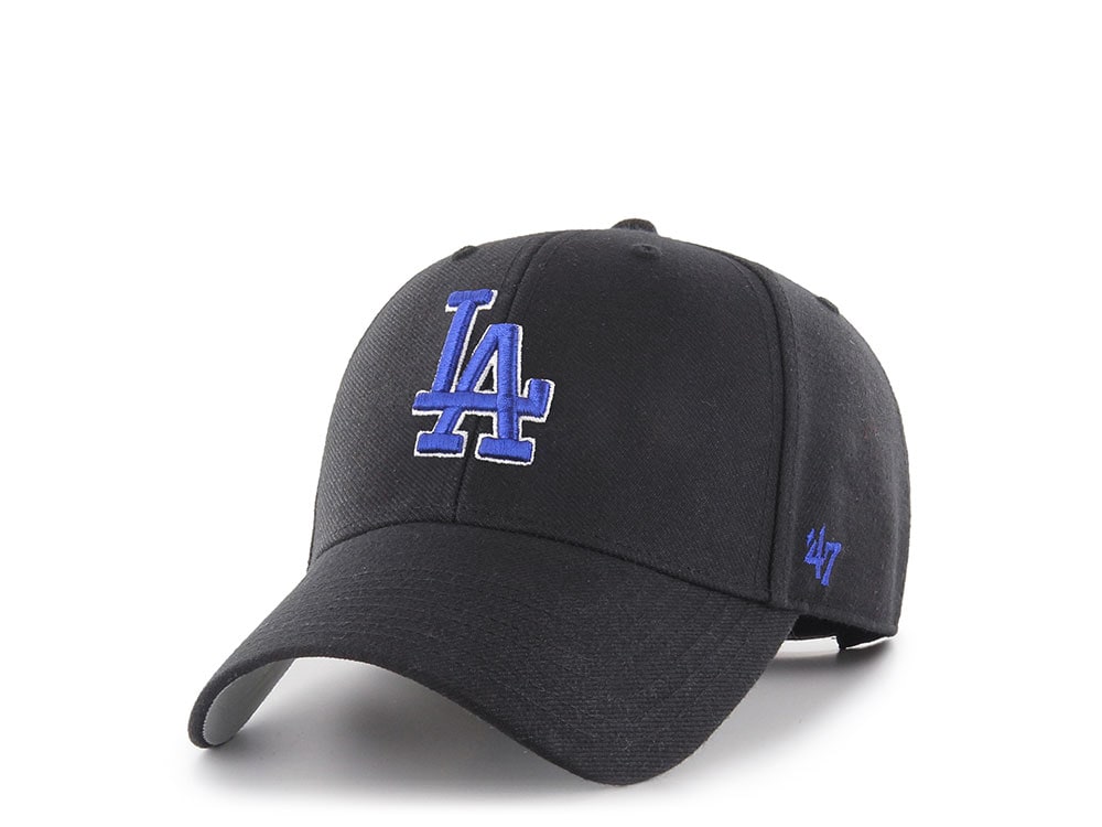 47Brand Los Angeles Dodgers Black Classic Strapback Cap