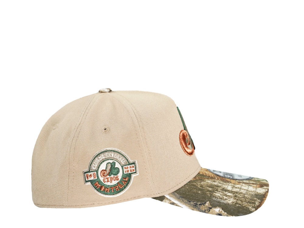 New Era Montreal Expos Camel Realtree Edition 9Forty Snapback Cap