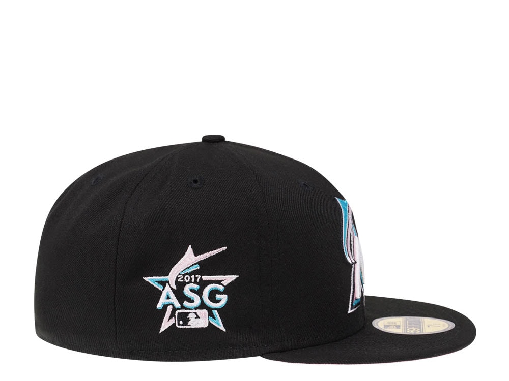 New Era Miami Marlins All Star Game 2017 Vice Pink Edition 59Fifty Fitted Cap